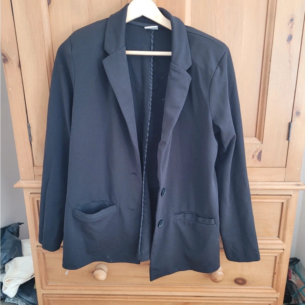 Classic Black Blazer